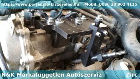 Hengerfejbe beletört dízel porlasztók kifúrását vállaljuk