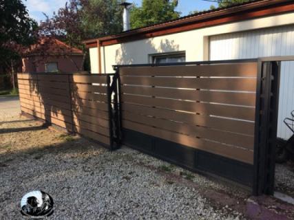 Épületlakatos, kovácsoltvas kerítések, korlátok, előtető, lépcső