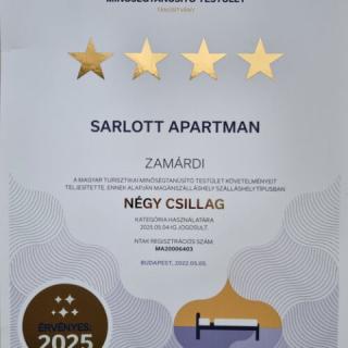 Sarlott Apartman, 2 apartman 10 férőhely