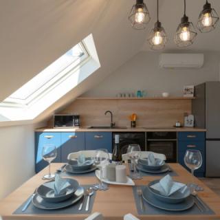 Manzárd Apartman, 2 apartman 8 férőhely