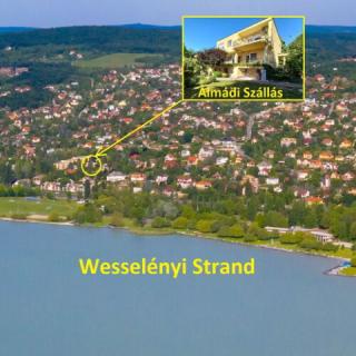 Almádi Apartman, 4 apartman 10 férőhely