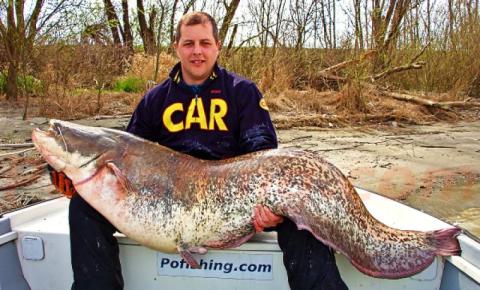 Horgászat a Pó folyón