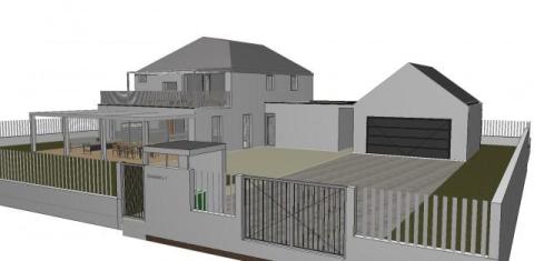 Csopaki minimalista ház