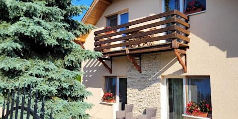 Olivér Apartmanház, 4 apartman 16 férőhely