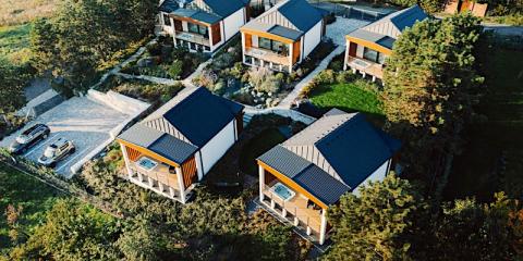 Cserszegi Kockák, 5 apartman 10 férőhely