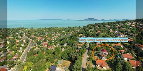 King Kong Kapitány Vendégház, 4 apartman 16 férőhely