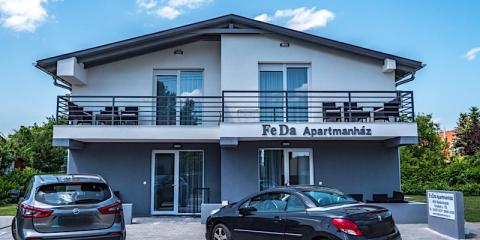 FeDa Apartmanház, 8 apartman 32 férőhely