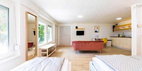 Balaton Wave Apartmanok, 5 apartman 15 férőhely