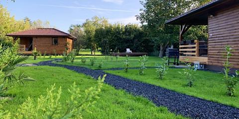 Faház a kertben, 2 faház 8 férőhely