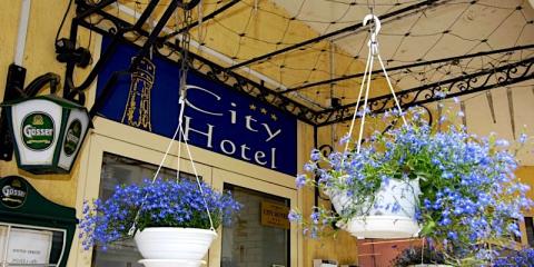 City Hotel, 28 szoba 60 férőhely