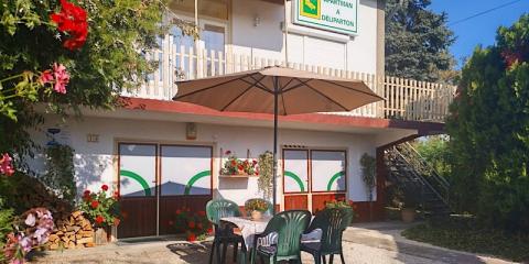 Apartman a Déliparton Flaszterhostel, 3 apartman 10 férőhely