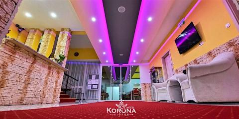 Hotel Korona, 50 szoba 150 férőhely