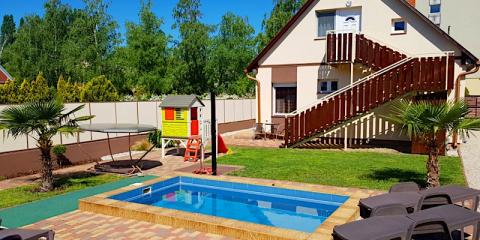 Napsugár Villa A, 3 szoba 10 férőhely