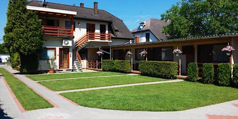 Balaton Apartmanház, 5 apartman 16 férőhely