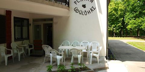 Platán Üdülőház, 25 szoba 82 férőhely